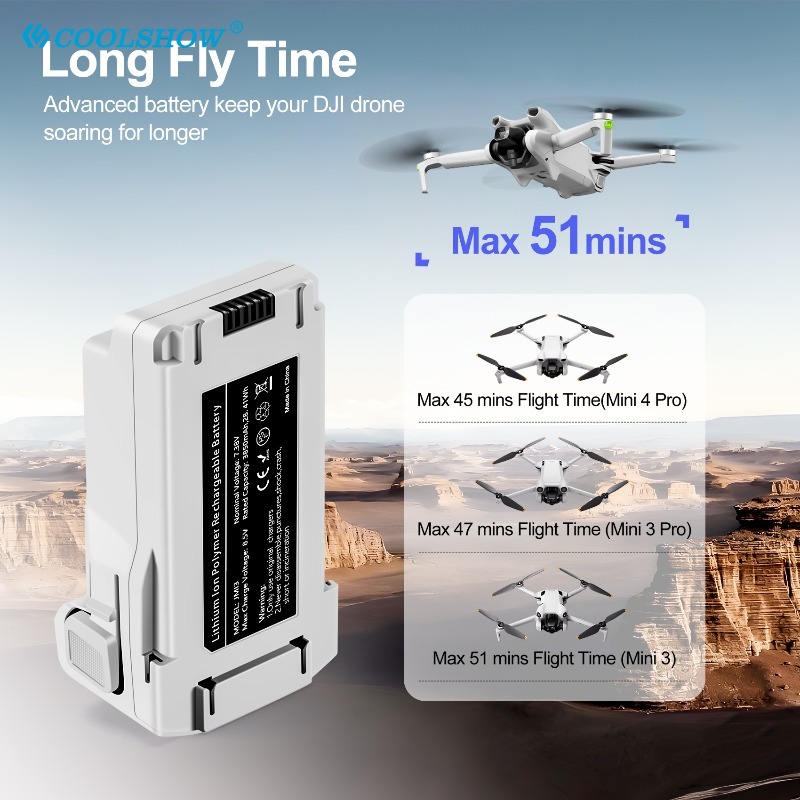 DJI MINI 3 PRO Drone Pil ve DJ - Dji Drone Mini 3 incelemesi ve fiyatı