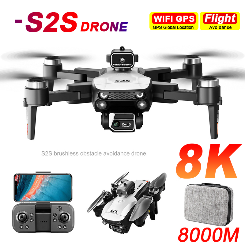 Yeni S2S Drone 8K Profesyonel  - Drone Kit Professional incelemesi ve fiyatı